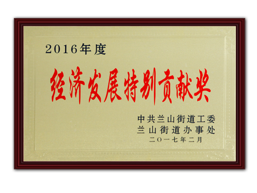 經濟發展特別貢獻獎